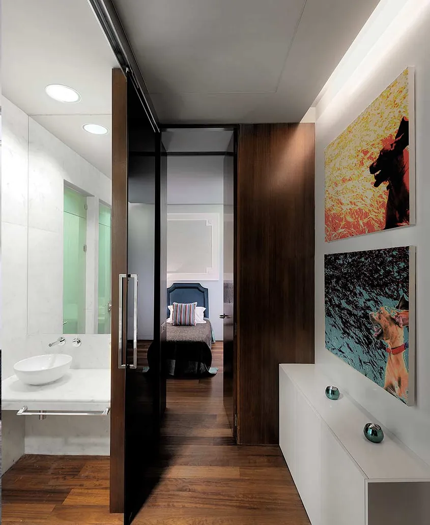 Cota Cero Interiorismo pasillo de casa