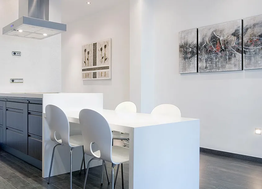 Cota Cero Interiorismo comedor en cocina