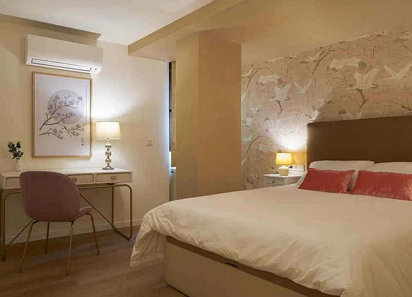 Cota Cero Interiorismo habitación de hotel