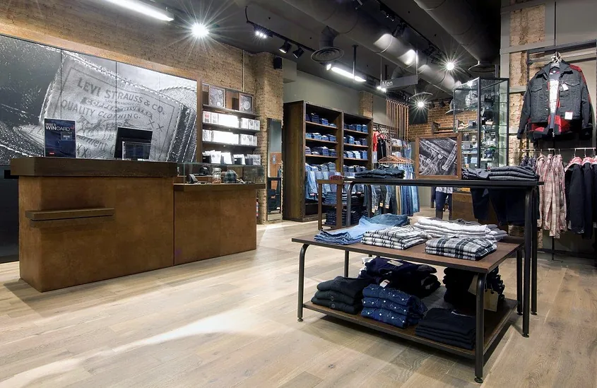 Cota Cero Interiorismo tienda levis